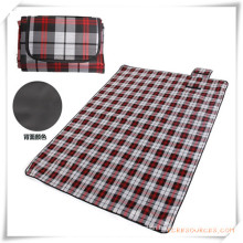 Outdoor Camping Plaid Dampproof Picnic Mat for Promotion